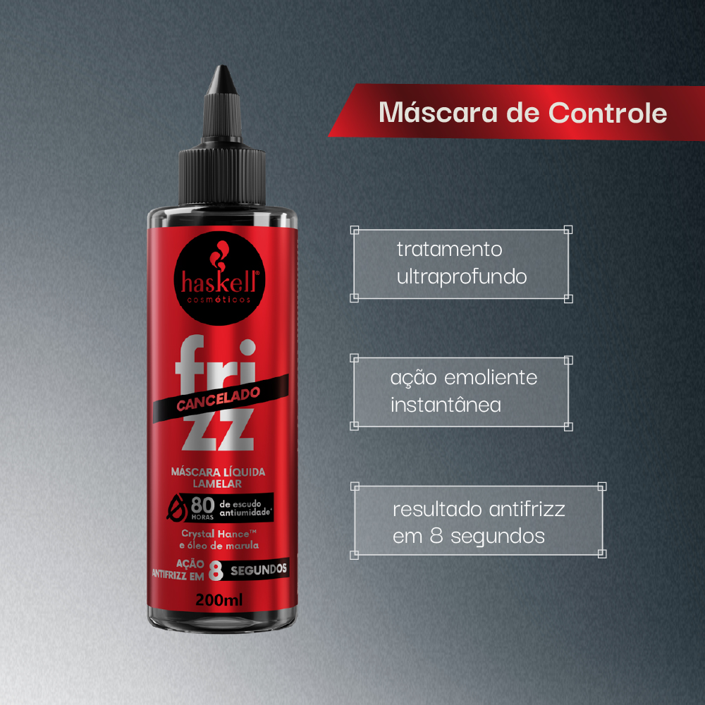 Máscara Líquida Lamelar Frizz Cancelado | Loja Oficial Haskell